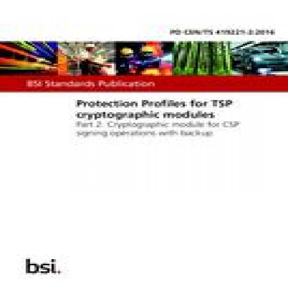 BS PD CEN/TS 419221-2:2016