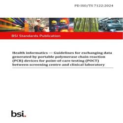 BS PD ISO/TS 7122:2024