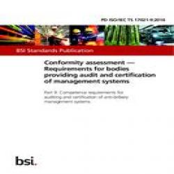 BS PD ISO/IEC TS 17021-9:2016