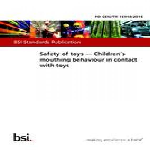 BS PD CEN/TR 16918:2015