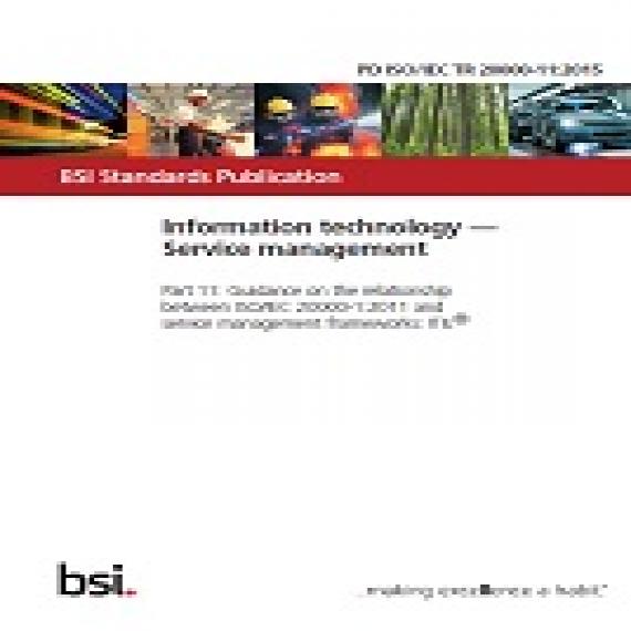 BS PD ISO/IEC TR 20000-11:2015