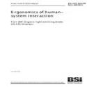 BS PD CEN ISO/TR 9241-309:2015