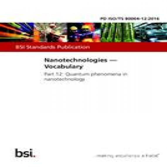 BS PD ISO/TS 80004-12:2016