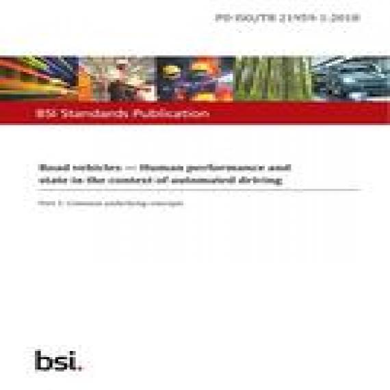 BS PD ISO/TR 21959-1:2018