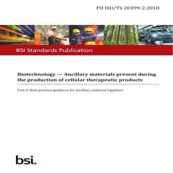 BS PD ISO/TS 20399-2:2018
