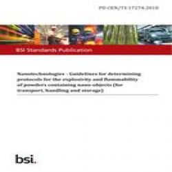 BS PD CEN/TS 17274:2018