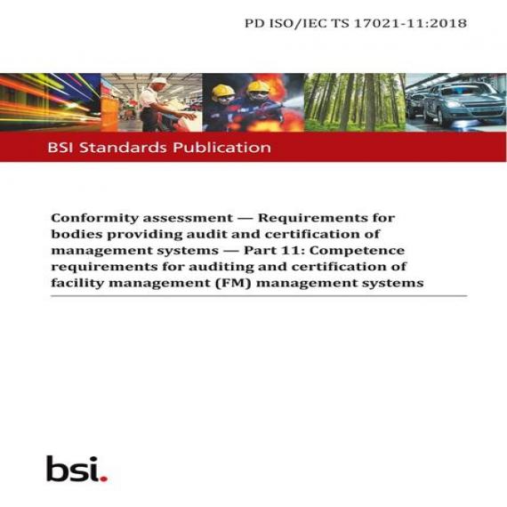 BS PD ISO/IEC TS 17021-11:2018