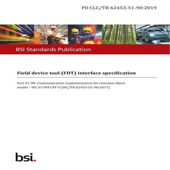 BS PD CLC/TR 62453-51-90:2019