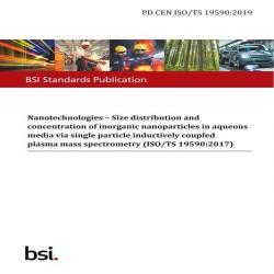 BS PD CEN ISO/TS 19590:2019                      [ Withdrawn ]