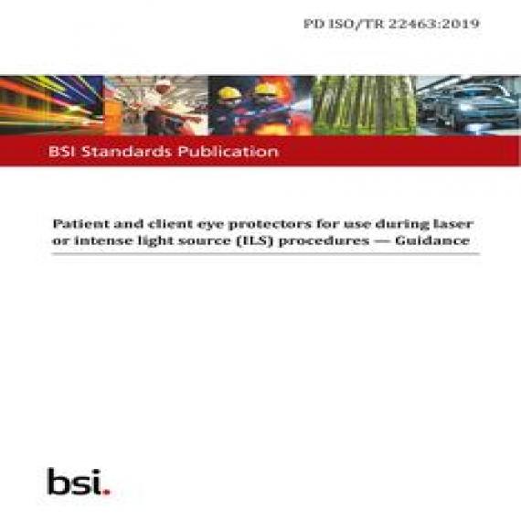 BS PD ISO/TR 22463:2019