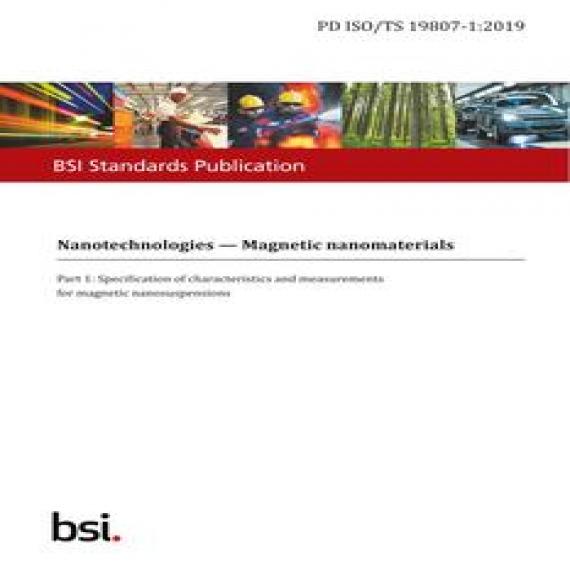BS PD ISO/TS 19807-1:2019