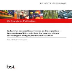 BS PD ISO/TS 15926-4:2019