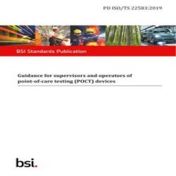 BS PD ISO/TS 22583:2019