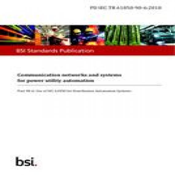 BS PD IEC TR 61850-90-6:2018