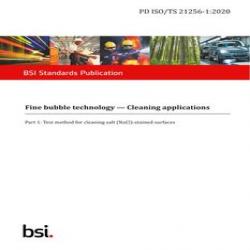 BS PD ISO/TS 21256-1:2020