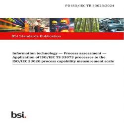 BS PD ISO/IEC TR 33023:2024