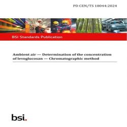 BS PD CEN/TS 18044:2024