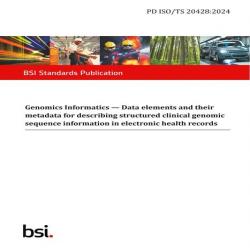 BS PD ISO/TS 20428:2024