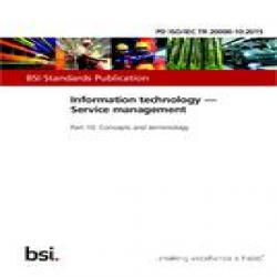 BS PD ISO/IEC TR 20000-10:2015