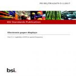 BS PD IEC/TR 62679-5-1:2017