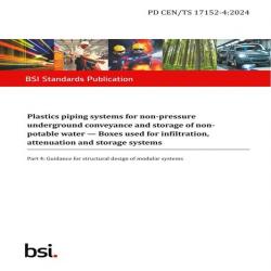 BS PD CEN/TS 17152-4:2024