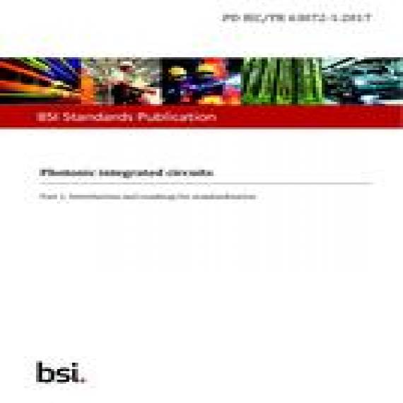 BS PD IEC/TR 63072-1:2017