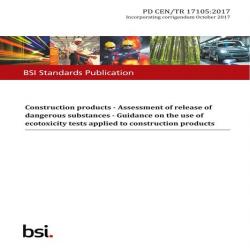 BS PD CEN/TR 17105:2017