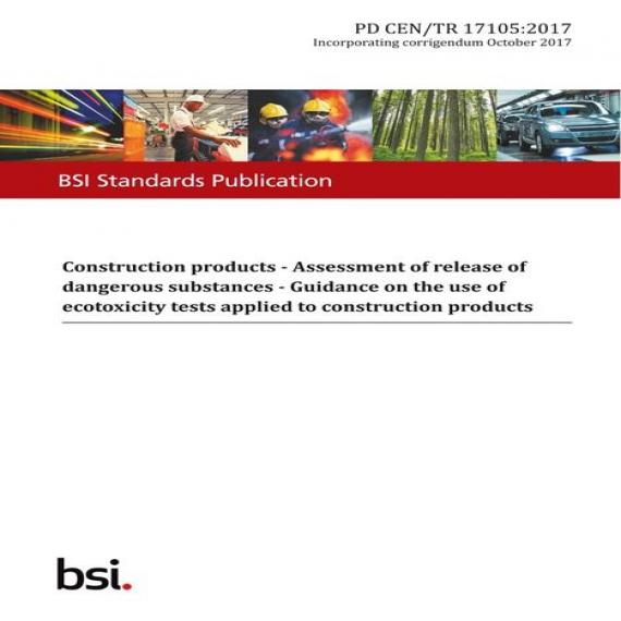 BS PD CEN/TR 17105:2017
