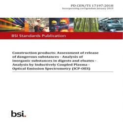 BS PD CEN/TS 17197:2018