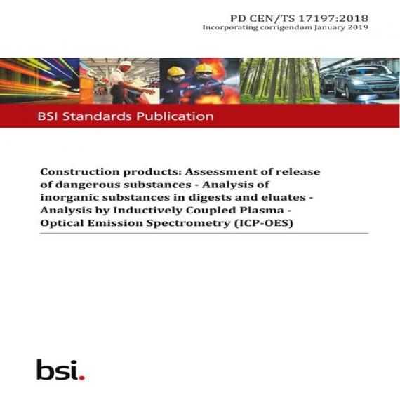 BS PD CEN/TS 17197:2018 BS PD CEN/TS 17197:2018