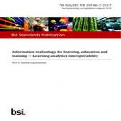 BS PD ISO/IEC TR 20748-2:2017