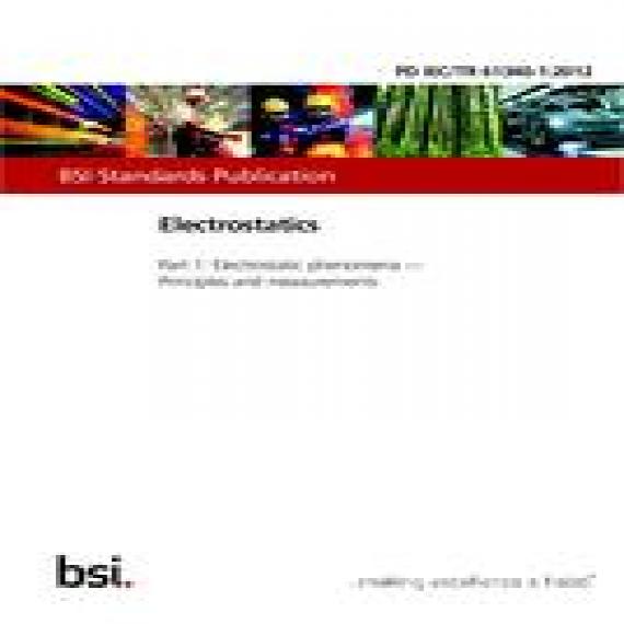 BS PD IEC/TR 61340-1:2012