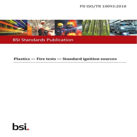 BS PD ISO/TR 10093:2018