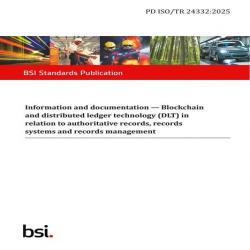 BS PD ISO/TR 24332:2025