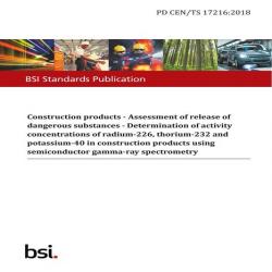 BS PD CEN/TS 17216:2018