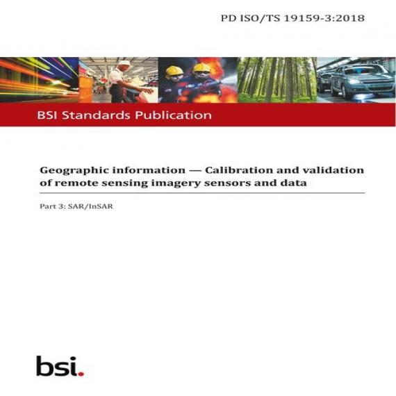 BS PD ISO/TS 19159-3:2018