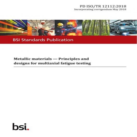 BS PD ISO/TR 12112:2018