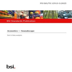 BS PD ISO/TS 12913-3:2025