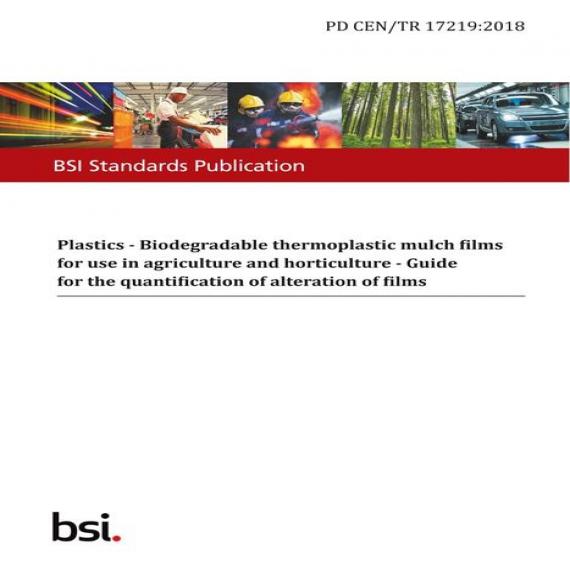 BS PD CEN/TR 17219:2018