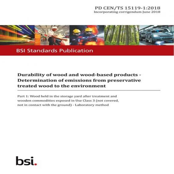 BS PD CEN/TS 15119-1:2018
